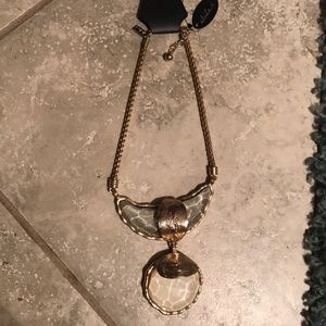 Gold Boho Chunky necklace